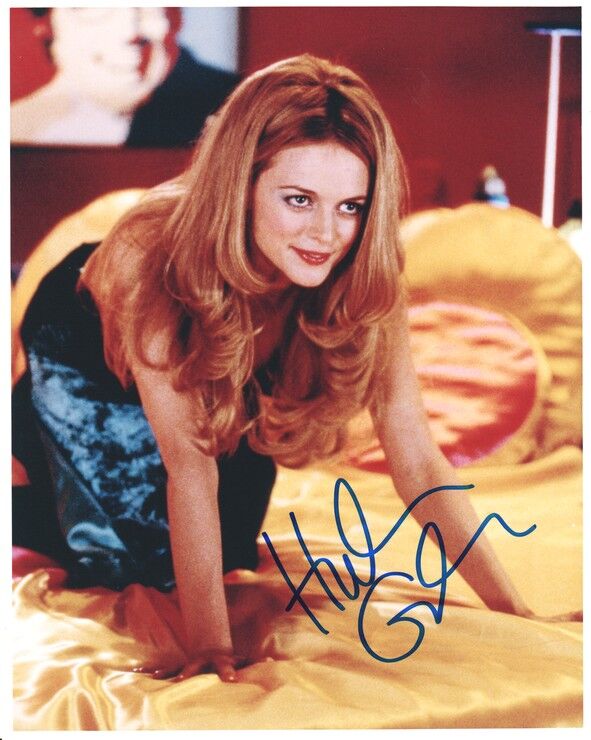 Autogramm Film (USA) | Heather GRAHAM | 1999 Foto (Portrait Color XL) "Austin Powers"