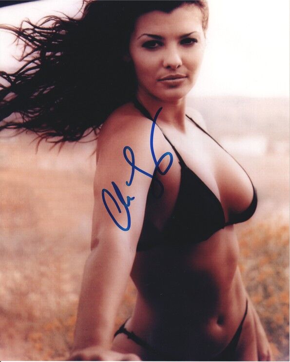 Autogramm Film / Model (USA) | Ali LANDRY | 1998 Foto (Portrait Color XL) Miss USA SEXY