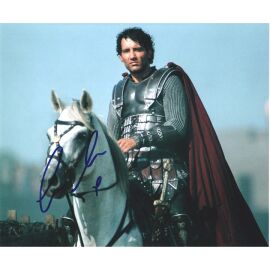 Autogramm Film (UK) | Clive OWEN | 2004 Foto (Portrait Color XL) "King Arthur"