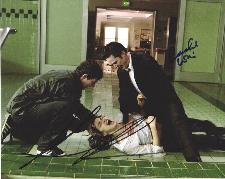 Autogramme Film (USA) | Keanu REEVES + Rachel WEISZ  | 2005 Foto (Filmszene Color XL) "Constantine"