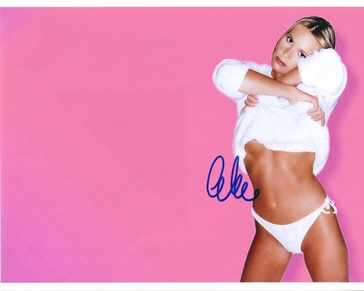 Autogramm Film / Model (AUS) | Elle MACPHERSON | 1994 Foto (Portrait Color XL) Playboy SEXY