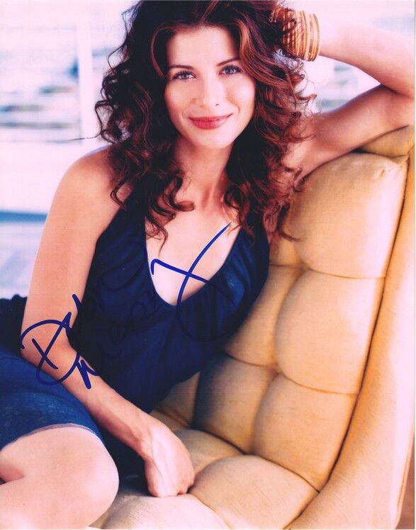 Autogramm Film (USA) | Debra MESSING | 2003 Foto (Portrait Color XL) "Will & Grace"