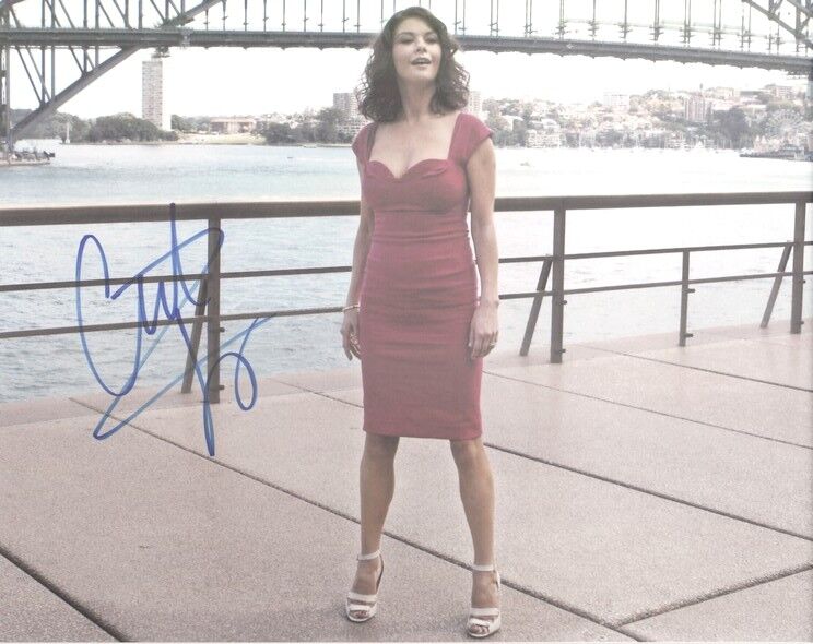 Autogramm Film (USA) | Catherine ZETA-JONES | 2007 Foto (Portrait Color XL) Sidney