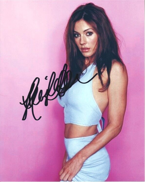 Autogramm Film / Model (USA) | Krista ALLEN | 2003 Foto (Portrait Color XL) Maxim