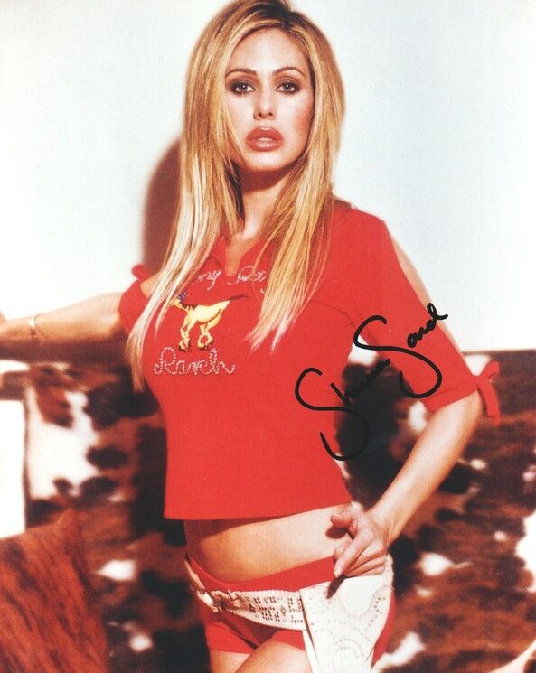 Autogramm Film / Model (USA) | Shauna SAND | 2000er Foto (Portrait Color XL) SEXY