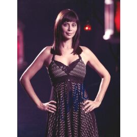 Autogramm Film (USA) | Catherine BELL | 2003 Foto (Portrait Color XL) "JAG"