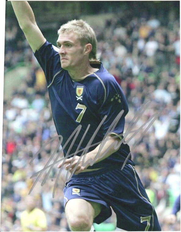 Autogramm Fussball | Schottland | 2004 Foto | Darren FLETCHER (Spielszene Color XL)