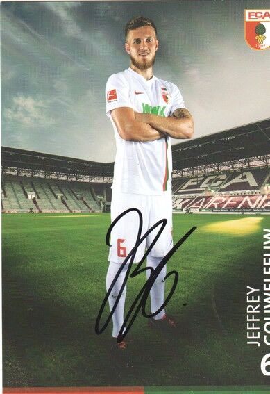 Autogramm Fussball | FC Augsburg | 2018 | Jeffrey GOUWELEEUW