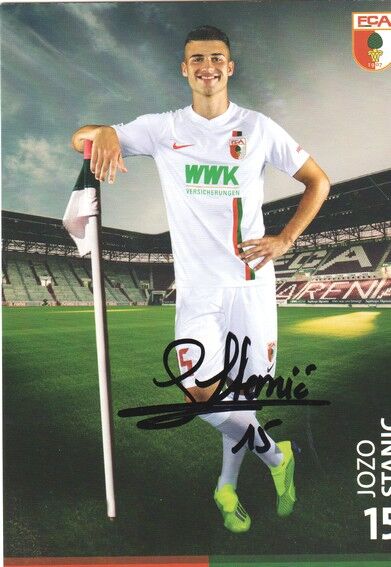 Autogramm Fussball | FC Augsburg | 2018 | Jozo STANIC