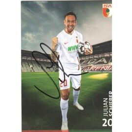 Autogramm Fussball | FC Augsburg | 2018 | Julian SCHIEBER