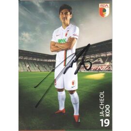 Autogramm Fussball | FC Augsburg | 2018 | Ja-Cheol KOO