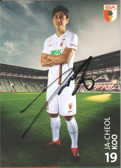 Autogramm Fussball | FC Augsburg | 2018 | Ja-Cheol KOO