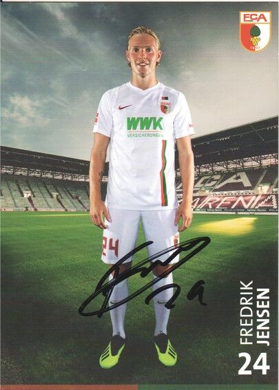 Autogramm Fussball | FC Augsburg | 2018 | Fredrik JENSEN