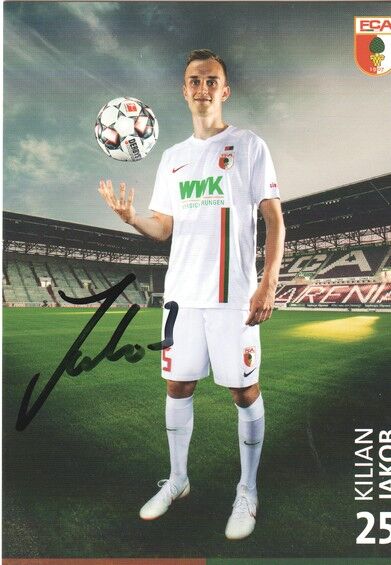 Autogramm Fussball | FC Augsburg | 2018 | Kilian JAKOB