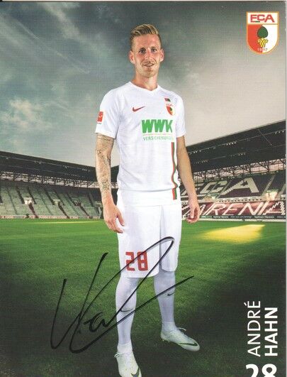 Autogramm Fussball | FC Augsburg | 2018 | Andre HAHN