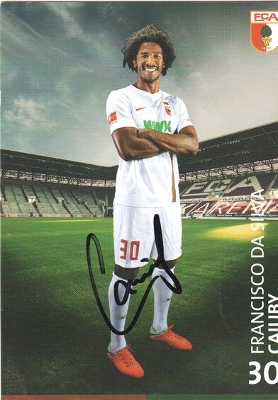 Autogramm Fussball | FC Augsburg | 2018 | Francisco DA SILVA CAIUBY