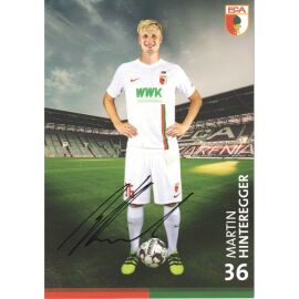 Autogramm Fussball | FC Augsburg | 2018 | Martin HINTEREGGER
