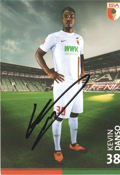 Autogramm Fussball | FC Augsburg | 2018 | Kevin DANSO