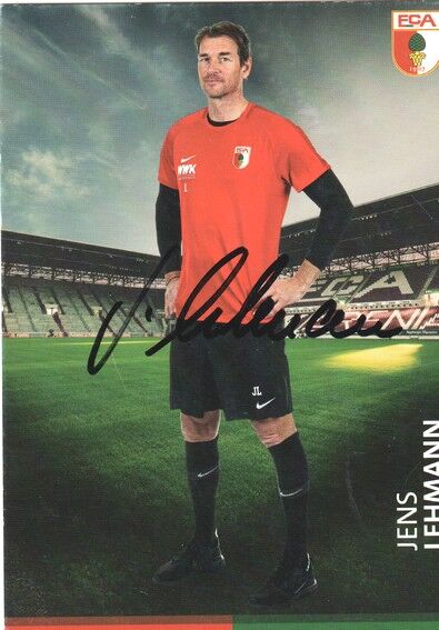 Autogramm Fussball | FC Augsburg | 2018 | Jens LEHMANN