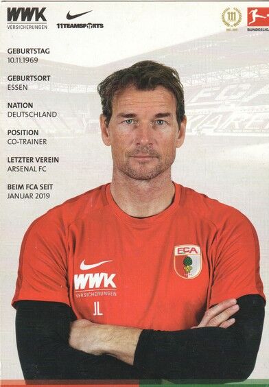 Autogramm Fussball | FC Augsburg | 2018 | Jens LEHMANN