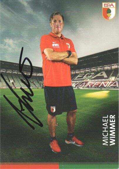 Autogramm Fussball | FC Augsburg | 2018 | Michael WIMMER