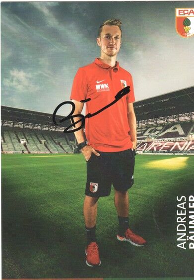 Autogramm Fussball | FC Augsburg | 2018 | Andreas BÄUMLER
