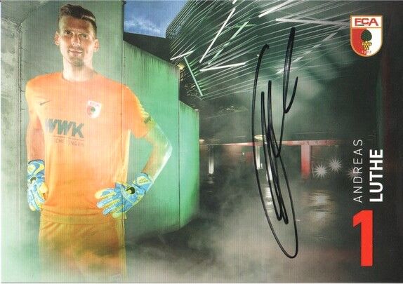 Autogramm Fussball | FC Augsburg | 2019 | Andreas LUTHE