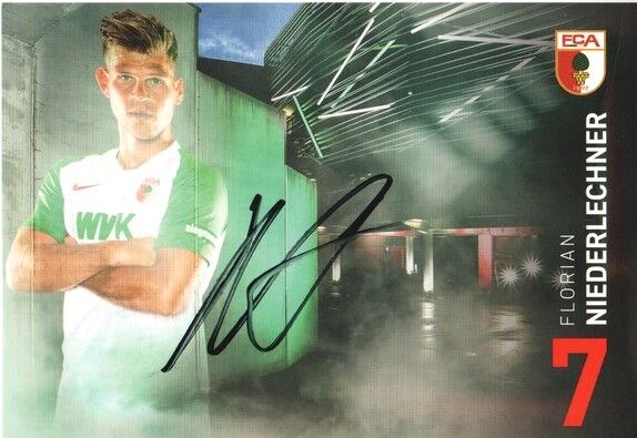 Autogramm Fussball | FC Augsburg | 2019 | Florian NIEDERLECHNER