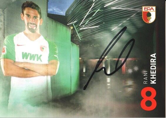 Autogramm Fussball | FC Augsburg | 2019 | Rani KHEDIRA