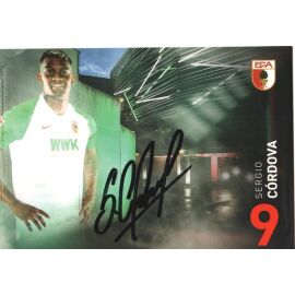 Autogramm Fussball | FC Augsburg | 2019 | Sergio CORDOVA