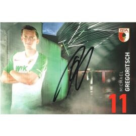 Autogramm Fussball | FC Augsburg | 2019 | Michael GREGORITSCH