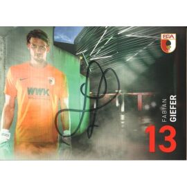 Autogramm Fussball | FC Augsburg | 2019 | Fabian GIEFER