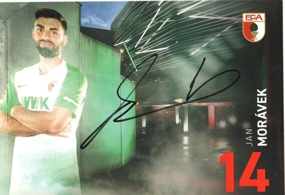 Autogramm Fussball | FC Augsburg | 2019 | Jan MORAVEK