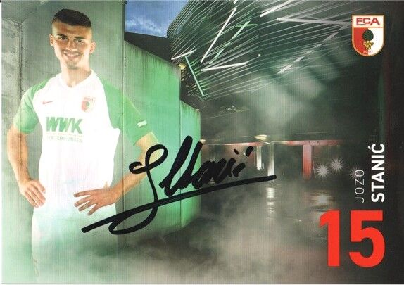 Autogramm Fussball | FC Augsburg | 2019 | Jozo STANIC