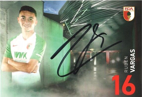 Autogramm Fussball | FC Augsburg | 2019 | Ruben VARGAS