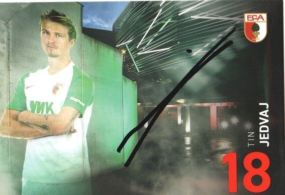 Autogramm Fussball | FC Augsburg | 2019 | Tin JEDVAJ