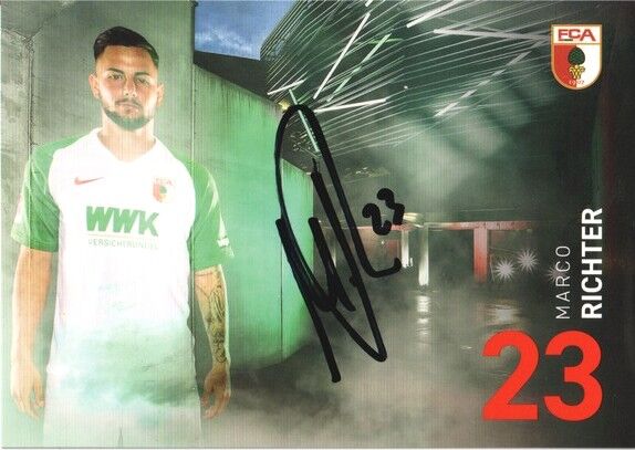 Autogramm Fussball | FC Augsburg | 2019 | Marco RICHTER