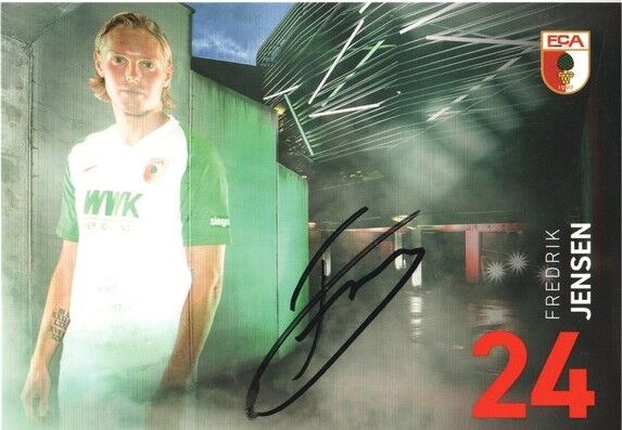 Autogramm Fussball | FC Augsburg | 2019 | Fredrik JENSEN