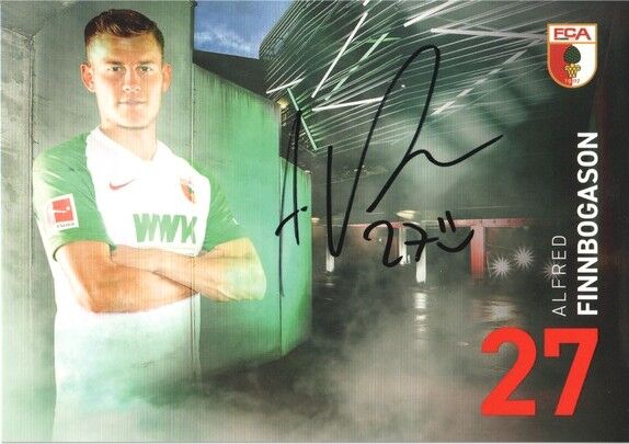 Autogramm Fussball | FC Augsburg | 2019 | Alfred FINNBOGASON