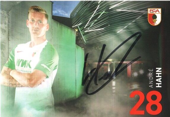 Autogramm Fussball | FC Augsburg | 2019 | Andre HAHN