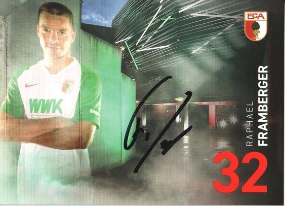 Autogramm Fussball | FC Augsburg | 2019 | Raphael FRAMBERGER
