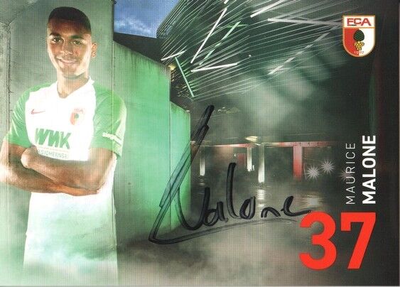 Autogramm Fussball | FC Augsburg | 2019 | Maurice MALONE