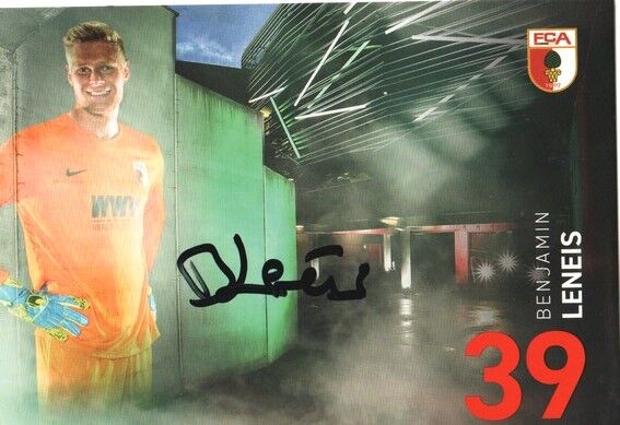 Autogramm Fussball | FC Augsburg | 2019 | Benjamin LENEIS
