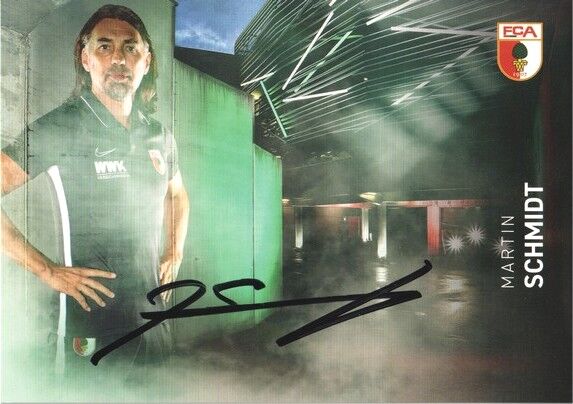 Autogramm Fussball | FC Augsburg | 2019 | Martin SCHMIDT
