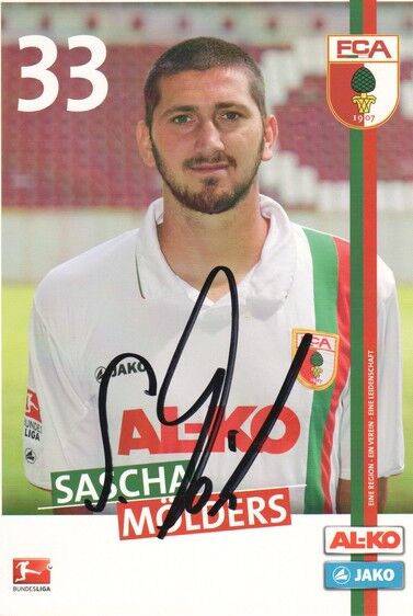 Autogramm Fussball | FC Augsburg | 2011 | Sascha MÖLDERS
