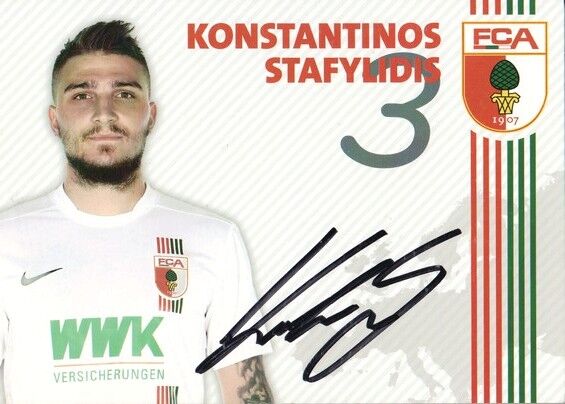 Autogramm Fussball | FC Augsburg | 2015 | Konstantinos STAFYLIDIS