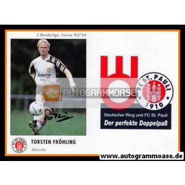 Autogramm Fussball | FC St. Pauli | 1993 | Torsten FRÖHLING