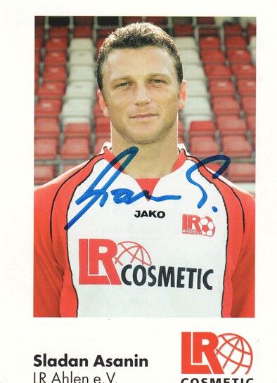 Autogramm Fussball | Rot Weiss Ahlen | 2004 | Sladan ASANIN