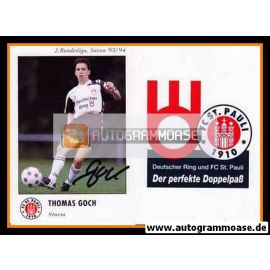 Autogramm Fussball | FC St. Pauli | 1993 | Thomas GOCH