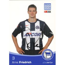 Autogramm Fussball | Hertha BSC Berlin | 2004 | Arne FRIEDRICH